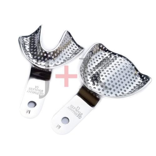 Dentaler Abdrucklöffel / Dental komplettes Gebiss - J+K Chirurgische Instrumente - perforiert