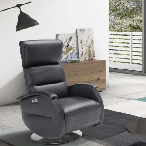 Neigbarer Ruhesessel - GINEVRA - SpazioRelax - elektrisch / mit verstellbarer Rückenlehne / mit Fußstütze