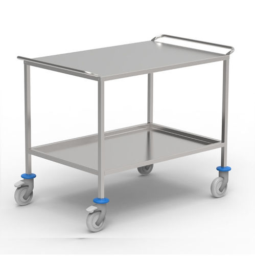 Wagen für OP-Saal - 233231  - Adexte - für Instrumente / Reinigung / Edelstahl
