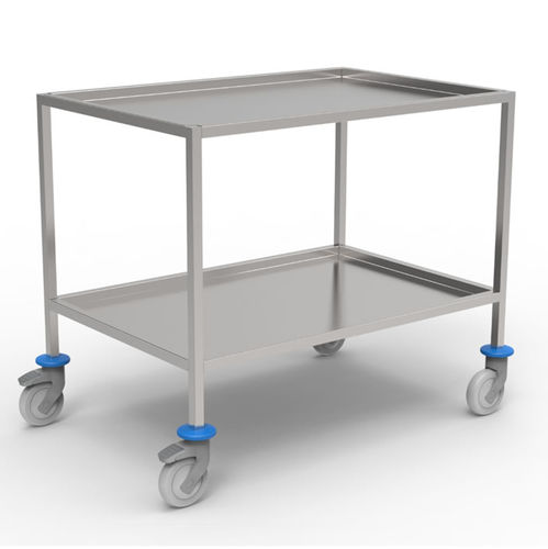 Wagen für OP-Saal - 233240  - Adexte - für Instrumente / Reinigung / Edelstahl