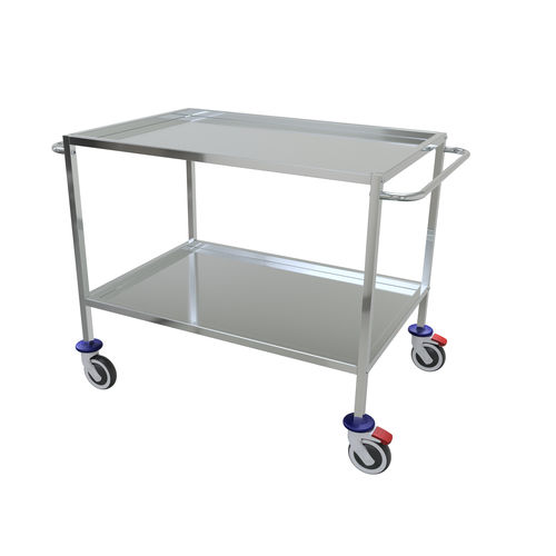 Wagen für Kliniken - 233210 - Adexte - für sterile Materialien / für OP-Saal / für chirurgische Instrumente