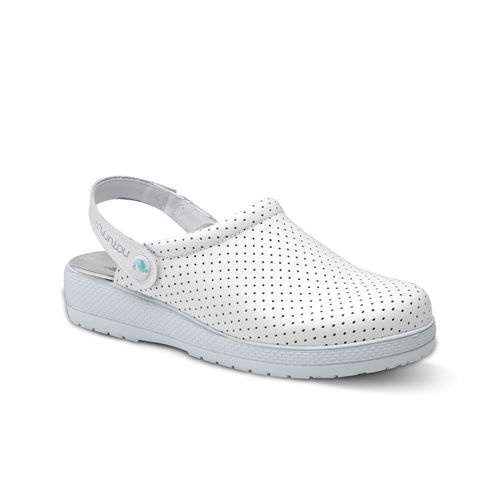 Unisex-Clog - Mistral - Feliz Caminar - rutschfest / antimikrobiell / weiß