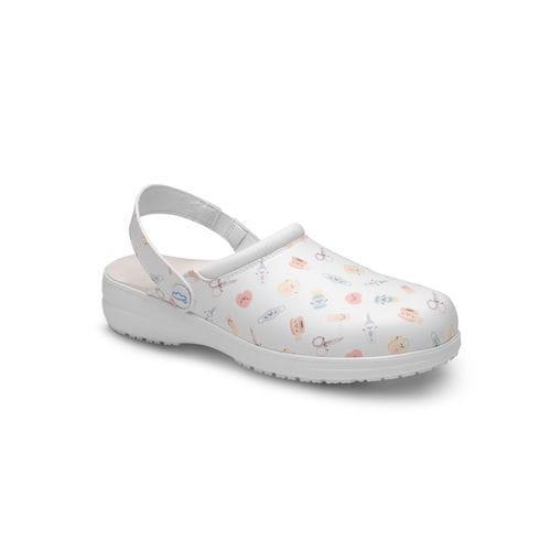 Unisex-Clog - Wonderful Steps - Feliz Caminar - rutschfest / waschbar / antimikrobiell