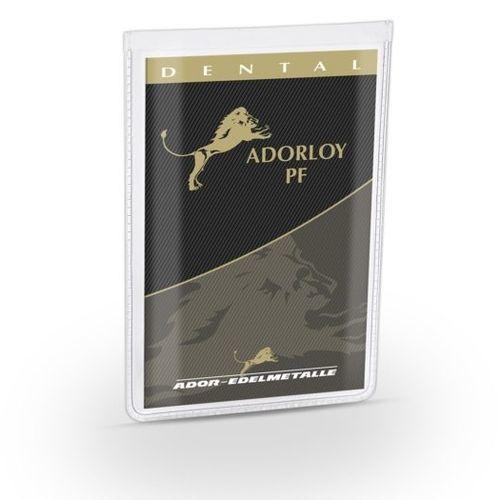 Zahnmedizinisches Material / Legierung - Adorloy PF - Ador-Edelmetalle GmbH - für Dentalinlays / für Dentalonlays / Gieß