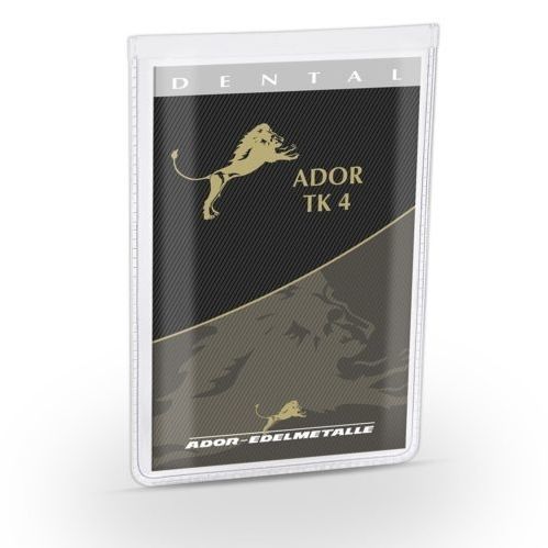 Zahnmedizinisches Material / Legierung - Ador TK4 - Ador-Edelmetalle GmbH - für Dentalinlays / für Dentalonlays / Gieß