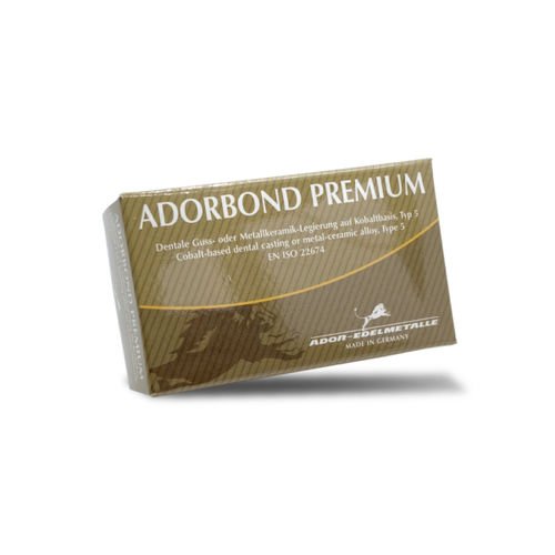Zahnmedizinisches Material / CoCr - Adorbond Premium - Ador-Edelmetalle GmbH - Legierung / für Zahnbrücken / für Dentalkronen