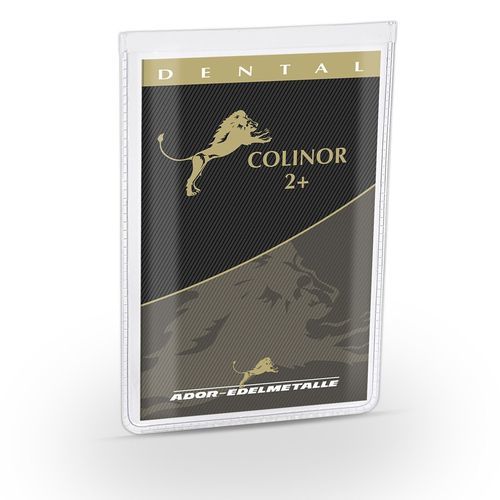 Zahnmedizinisches Material / Legierung - Colinor 2+ - Ador-Edelmetalle GmbH - zur Dentalrestaurierung / Gieß / Fräs