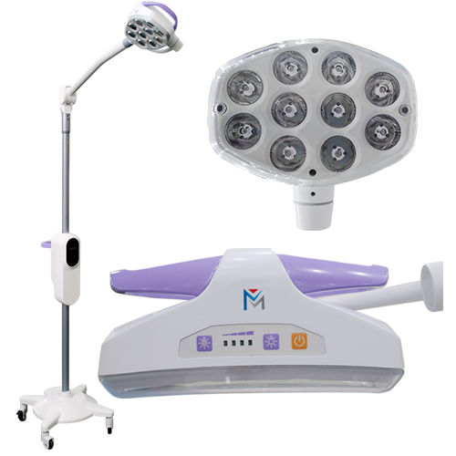 Untersuchungsleuchte für Notaufnahme - LUMEN 50 - (UAB) "MEDICINOS GIJA" - LED / mobil / wandmontiert