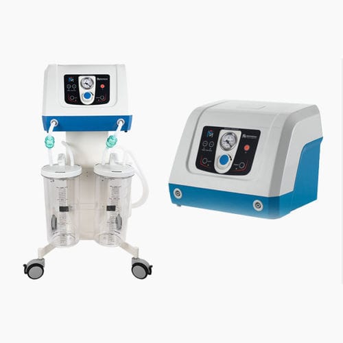 Elektrische chirurgische Absaugpumpe - PRIME 60 - (UAB) "MEDICINOS GIJA" - für Zahnchirurgie / auf Rollen