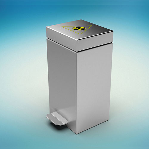 Behälter für radioaktive Abfälle - X-RAY DOORS - für den Transport von radioaktiven Abfällen / Einwegspritzen / für Injektionsnadeln