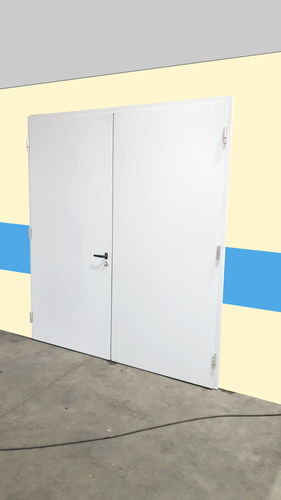 Strahlenschutztür - X-RAY DOORS - mit Abschirmung / für IRM / für Strahlentherapie