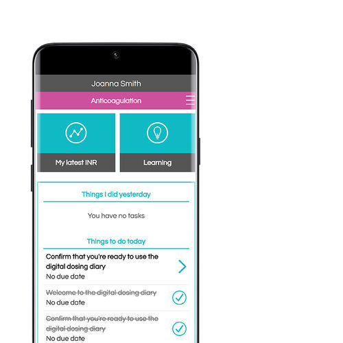 Mobile Applikation / für Kliniken - INRstar Engage - LumiraDx - Umform