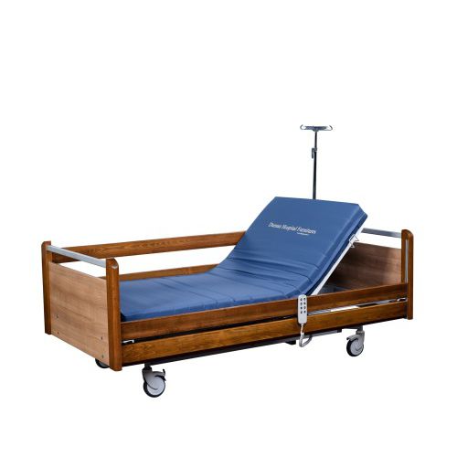 Krankenhausbett - AD-1247 - DUMAN HOSPITAL FURNITURE - elektrisch / auf Rollen / zweiteilig