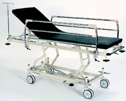 Notfall-Fahrtrage - AD-227/G - DUMAN HOSPITAL FURNITURE - manuell / mit verstellbarer Rückenlehne / zweiteilig
