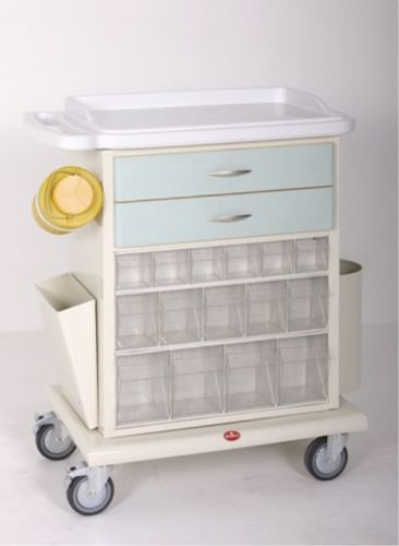 Medizinischer Wagen - AD-219.A  - DUMAN HOSPITAL FURNITURE - Medikamenten / für Transport / 2 Schubladen