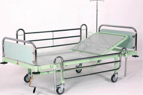 Krankenhausbett - AD-183.U - DUMAN HOSPITAL FURNITURE - mechanisch / auf Rollen / zweiteilig