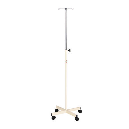 Infusionsständer auf Rollen - AD-241.B - DUMAN HOSPITAL FURNITURE - 2 Haken / höhenverstellbar