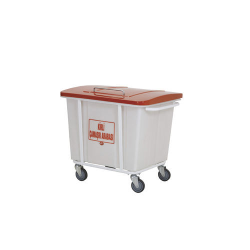 Medizinisch Sackhalterwagen - AD-231.PLE  - DUMAN HOSPITAL FURNITURE - Wäscherei / aus Kunststoff