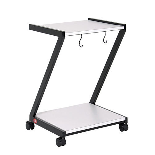 Wagen für medizinische Geräte - AD-163.D - DUMAN HOSPITAL FURNITURE - Pflege / mit 2 Regalbrettern / mobil