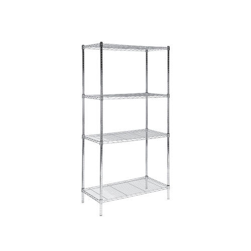 Regal / 4 Regalbretter - AD-740.10 - DUMAN HOSPITAL FURNITURE - offene Bauweise / Edelstahl