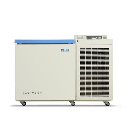 Kryogen-Gefrierschrank - DW-UW128 - Zhongke Meiling Cryogenics Co., Ltd., - Labor / horizontal / 1 Tür