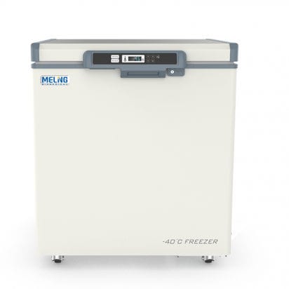 Gefrierschrank bei ultra niedriger Temperatur - DW-FW150 - Zhongke Meiling Cryogenics Co., Ltd., - Labor / vertikal / 1 Tür