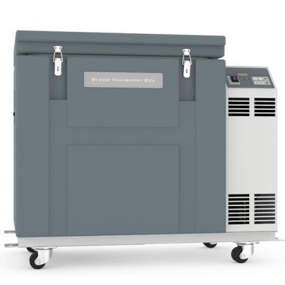 Kühlschrank für Blutbanken - XC-90W - Zhongke Meiling Cryogenics Co., Ltd., - mit Safe / auf Rollen