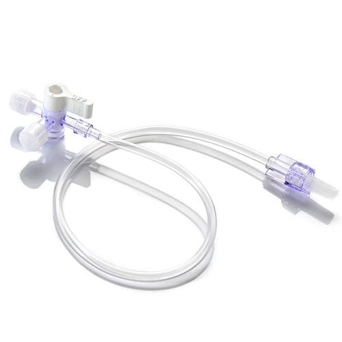 Infusions-Verlängerungsschlauch / 2-Wege - 41.10.21 series - SCW medicath - LUER®-Lock