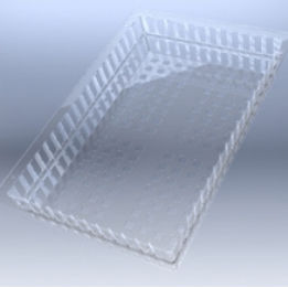 Polycarbonatkorb - 002.1146 - SEBA HANDELS - perforiert