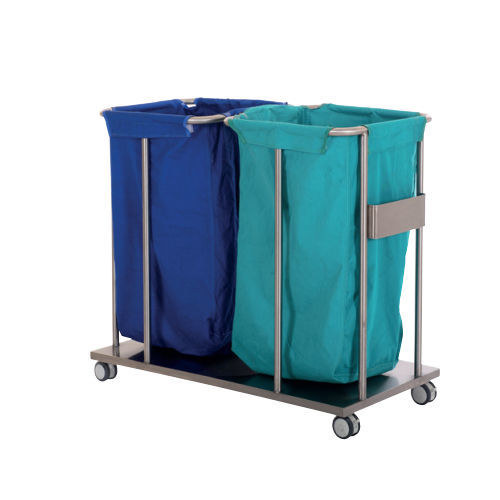 Medizinisch Sackhalterwagen - 237.1155 - SEBA HANDELS - Transport / Wäscherei / 2 Säcke