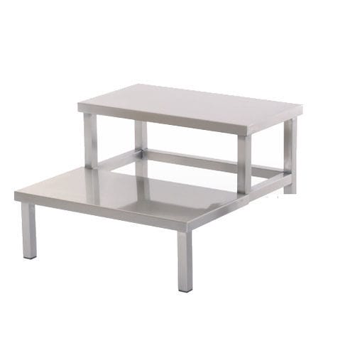 Stufentritt mit 2 Stufen - 213.6060  - SEBA HANDELS - Edelstahl