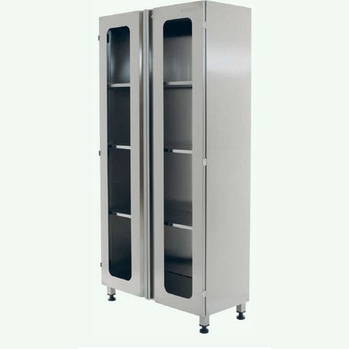 Schrank für Instrumente - 218.9040 - SEBA HANDELS - Medikamente / für Krankenhaus / mit Regal