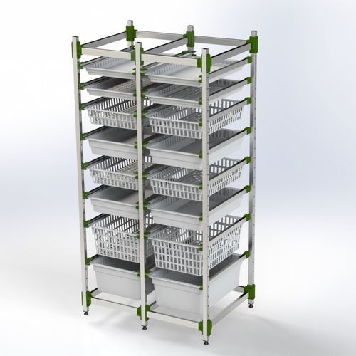 Modularer Halter - 101.0422-1 - SEBA HANDELS - Aluminium / Edelstahl / Metall