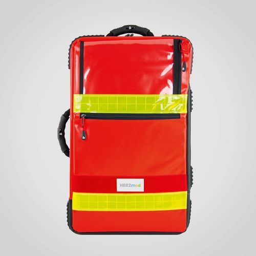 Rucksack für Sauerstoffflaschen - WaterStop X1 - HERZmed GmbH - Notfall / Schulterriemen / Henkel