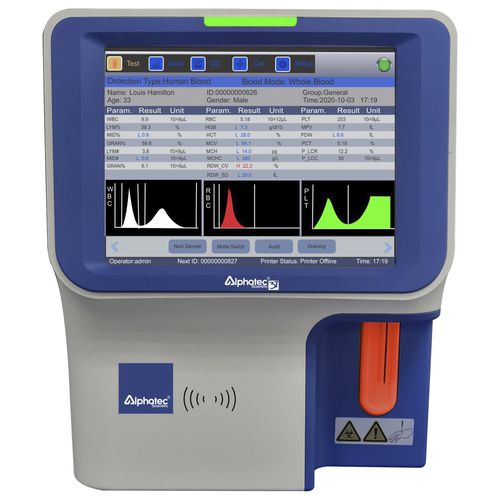 Automatischer Hämatologie-Analysator - 37 - ALPHATEC SCIENTIFIC - kompakt / 22 Parameter / mit 3-teiliger Differenzierung