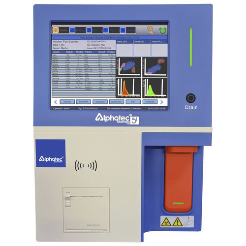 Hämatologie-Analysator / für Veterinärmedizin - 51 VET - ALPHATEC SCIENTIFIC - automatisch / kompakt / mit 5-teiliger Differenzierung