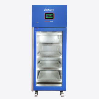 Laborkühlschrank - ALPHANAPSIS® BLUEVET - ALPHATEC SCIENTIFIC - vertikal / 1 Tür / mit Glastür