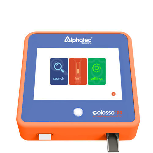 POC-Analysegerät / Immunofluoreszenz - COLOSSO® 100 - ALPHATEC SCIENTIFIC - für Infektionskrankheiten / CRP / tragbar