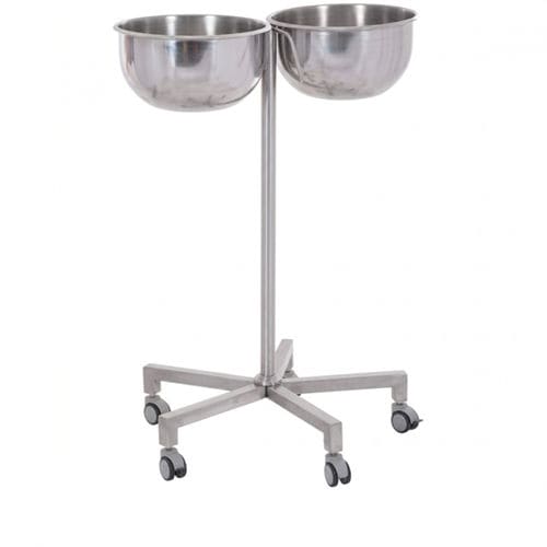 Schalenhalter zur Montage auf Rollwagen - 245.6060 - Sterilmed Medical - Edelstahl