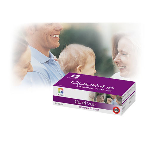 Schnelltest für Infektionskrankheiten - QuickVue  - Quidel Eye Health - Antigene / Influenza A / Influenza B