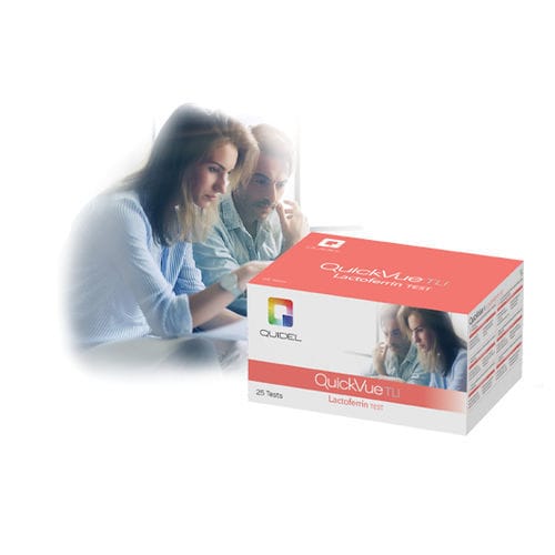 Schnelltest für Magen-Darm-Krankheiten - QuickVue TLI - Quidel Eye Health - Protein / Fäkalien / immunochromatographisch