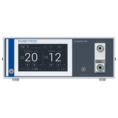 CO2-Insufflator für Endoskopie / für Erwachsene - MBT-1005.3 - EMBITRON - Gas-Erwärmung / mit Rauchabsauger