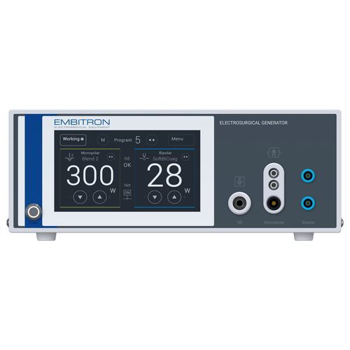 Elektrochirurgiegerät für monopolares Schneiden - MBT-1003.2 - EMBITRON - für monopolare Koagulation / für bipolare Koagulation / für laparoskopische Chirurgie