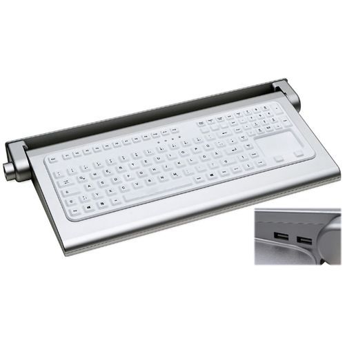 Medizinische Tastatur / mit Ziffernblock - MBT-OR-K01 - EMBITRON - Touchpad / mit internationalem Tastaturlayout / mit Zeigegerät