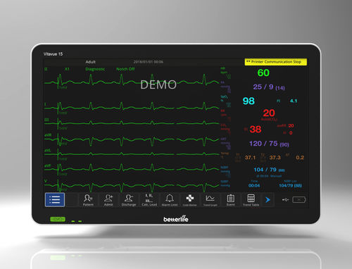 Kompakter Multiparameter-Monitor - VITAVUE 15 - Better Life Medical Technology Co., Ltd. - EKG / RESP / TEMP