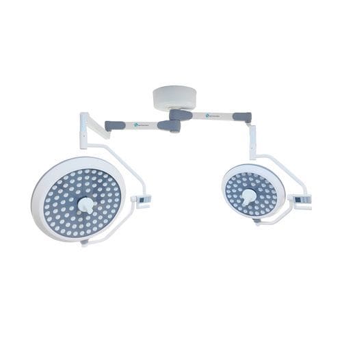 Deckenmontierte OP-Leuchte - WYLED500/700M - Shanghai Weyuan Medical Device - LED / für Veterinärmedizin / mit 2 Armen