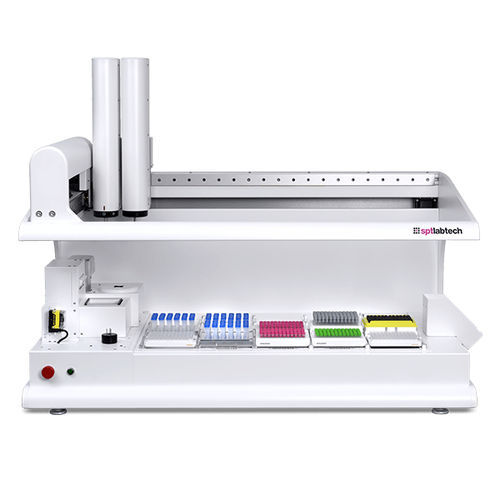Röhrchenhandhabungs-Laborautomatisierungssystem - BioMicroLab XL100 - SPT Labtech - Tisch / modular