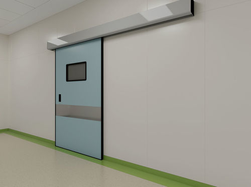Luftdichte Tür - KND-DOOR - Shenzhen Kenid Medical Devices - für Krankenhaus / für OP-Bereich / für Reinraum