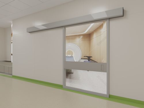 Tür für Krankenhaus - 01 - Shenzhen Kenid Medical Devices - für OP-Bereich / Schiebe / Glas
