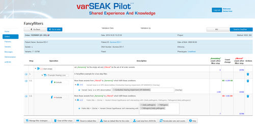 Analysesoftware - varSEAK - JSI medical systems - Import / Molekularbiologie / Server